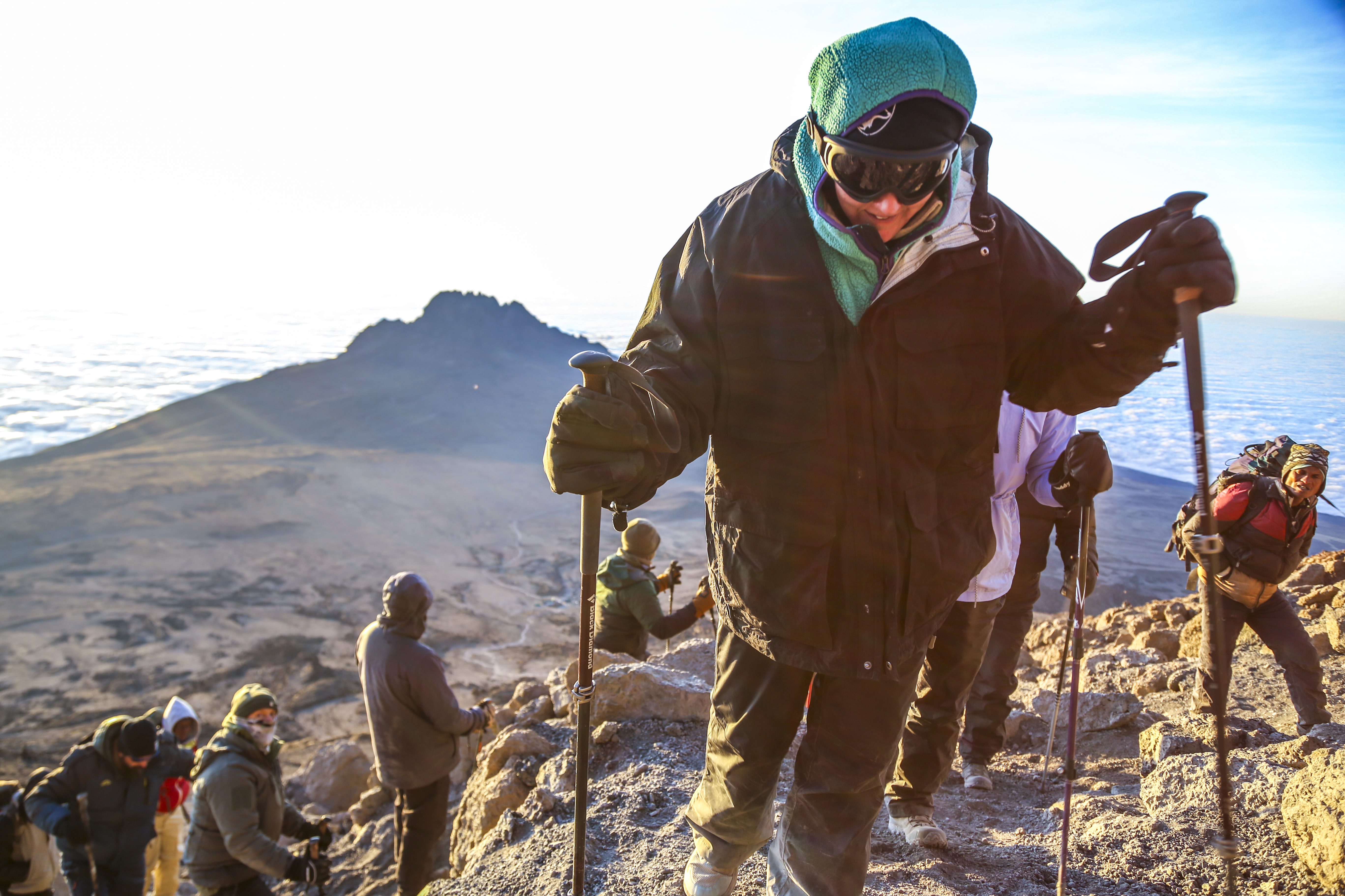 Jessy at mountain top